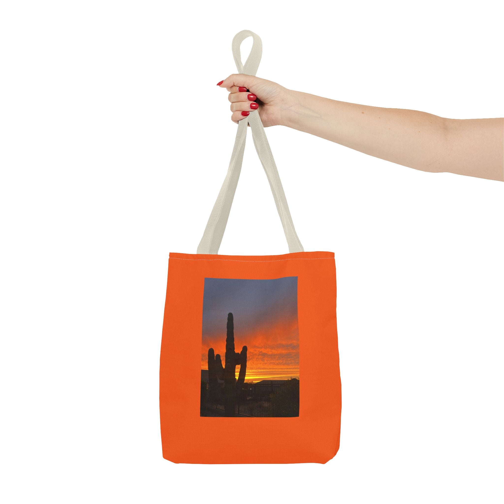 Sunset Cactus Tote Bag