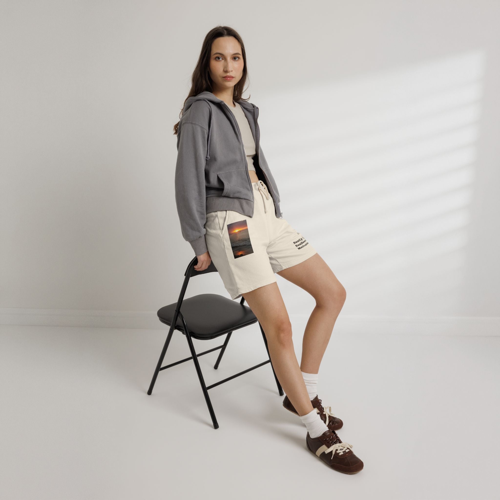 Boho-Inspired Athletic Shorts
