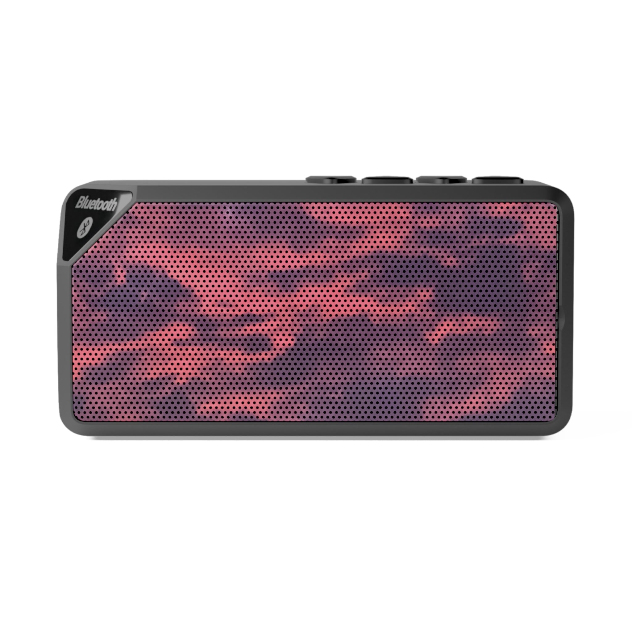 Portable Blootooth Speaker - Orange & Purple Sunset Cloud Reflection