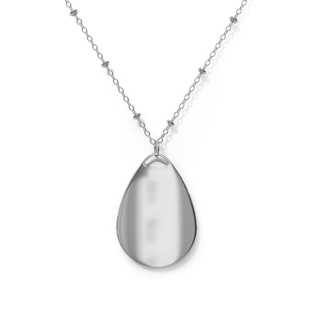 Cactus Sunset Oval Necklace