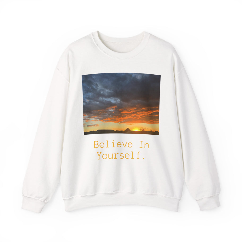 Sunset "Believe In Yourself" Crewneck Sweatshirt
