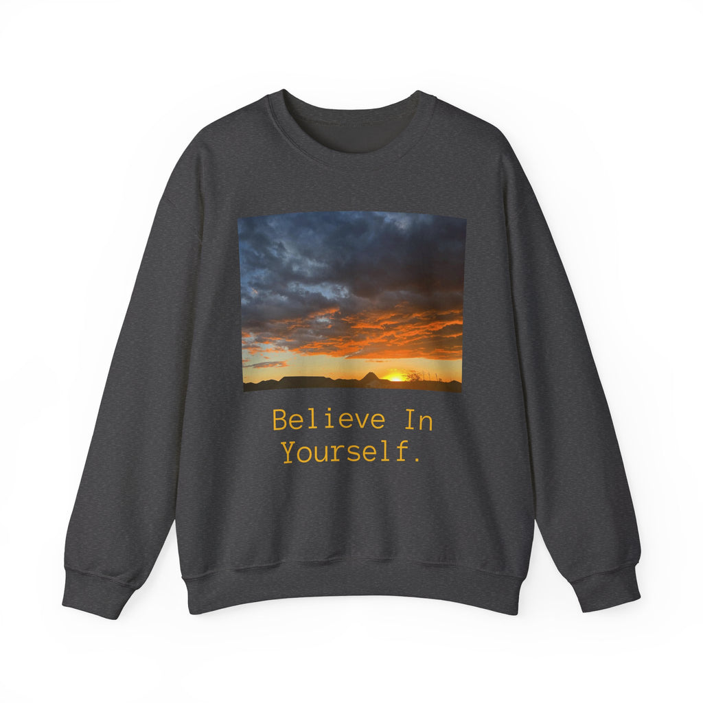 Sunset "Believe In Yourself" Crewneck Sweatshirt