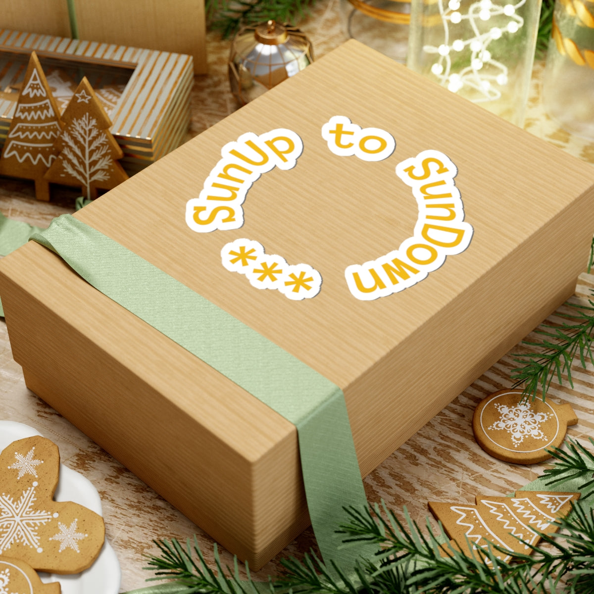 SunUp to Sundown Kiss-Cut Stickers