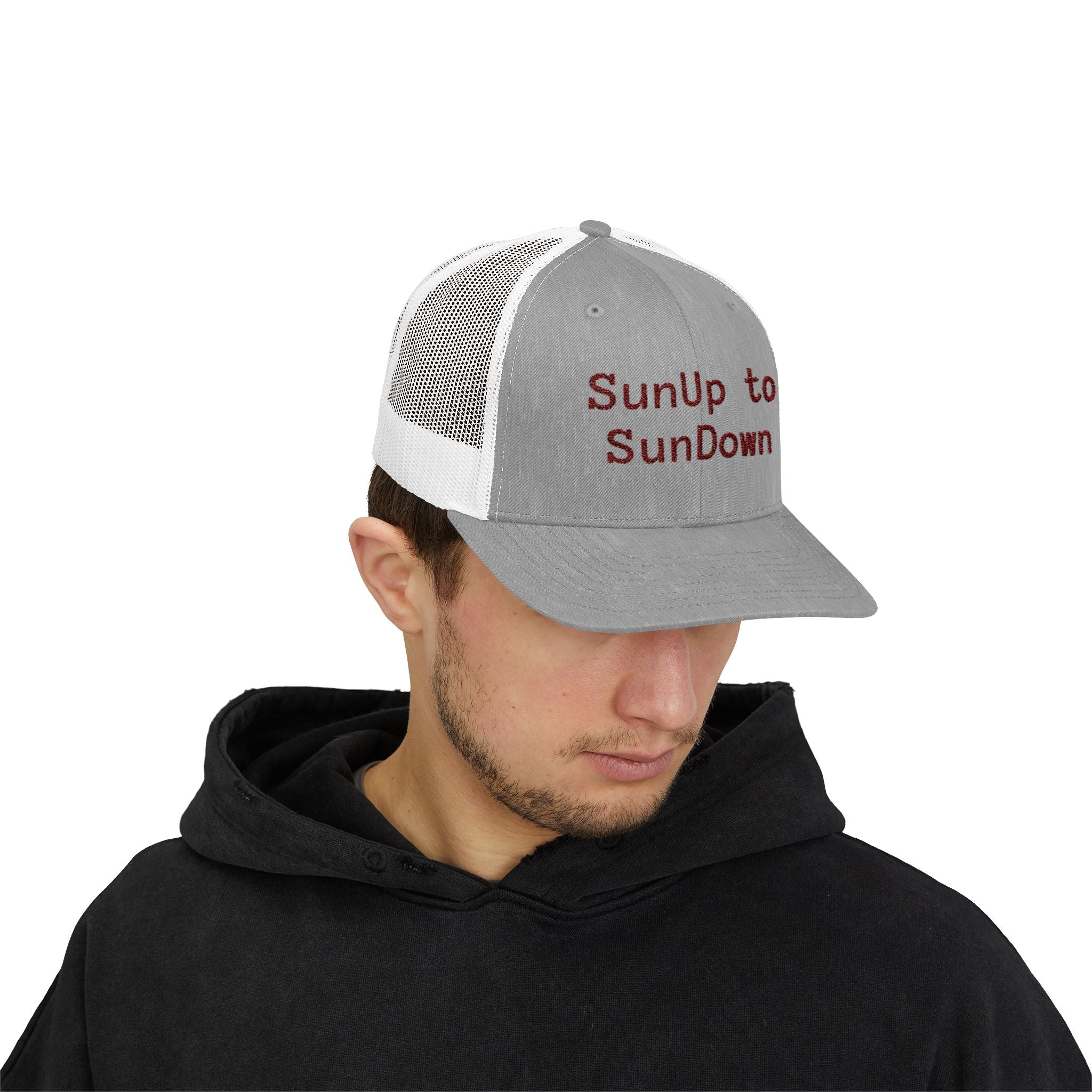 SunUp to SunDown Snapback Trucker Cap