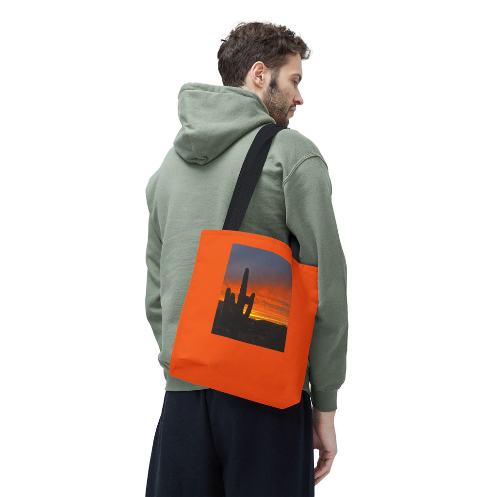 Sunset Cactus Tote Bag