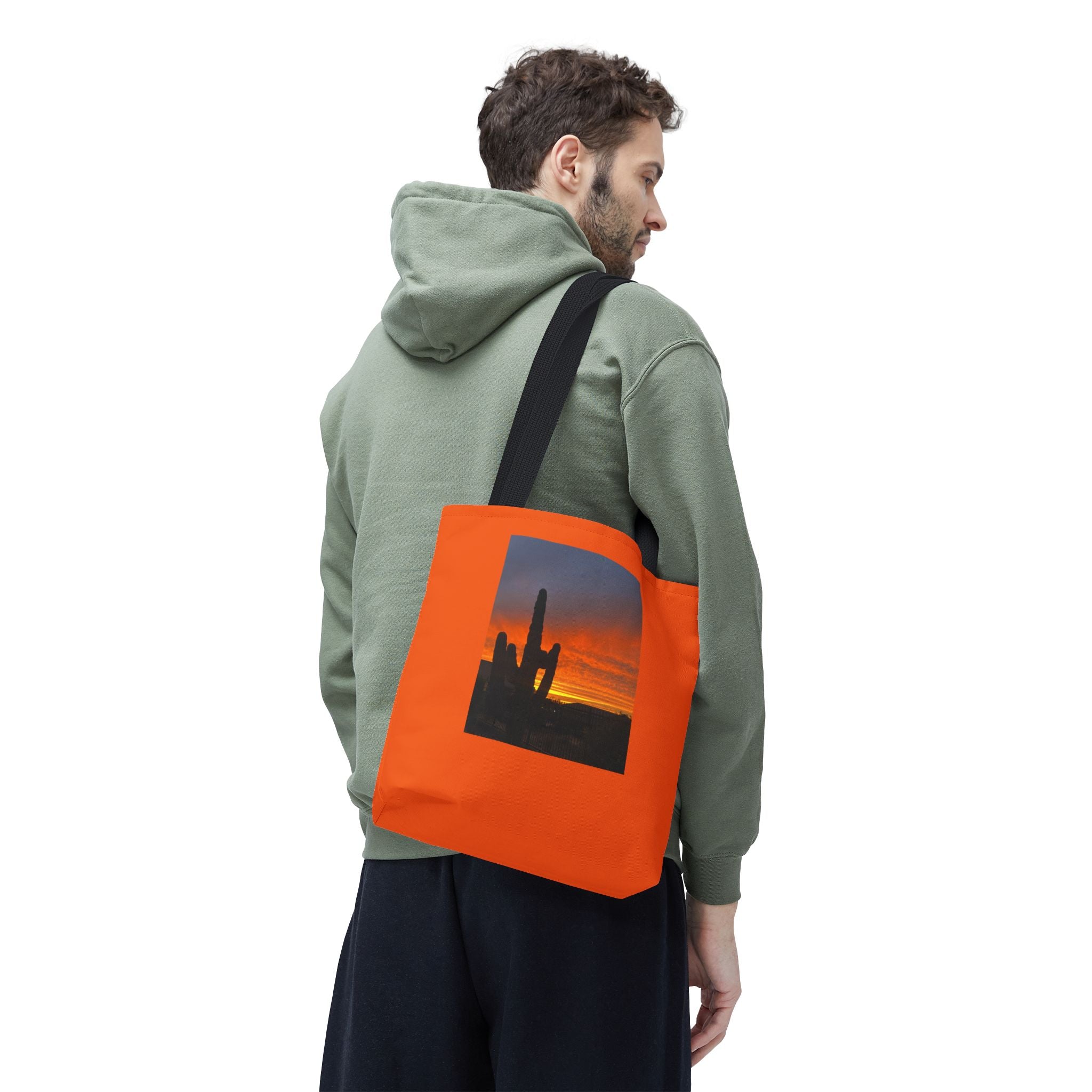Sunset Cactus Tote Bag
