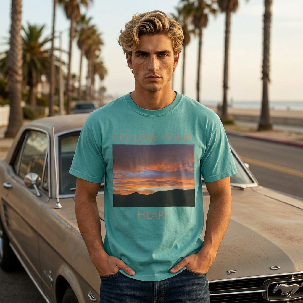 Sunset "Follow Your Heart" T-Shirt