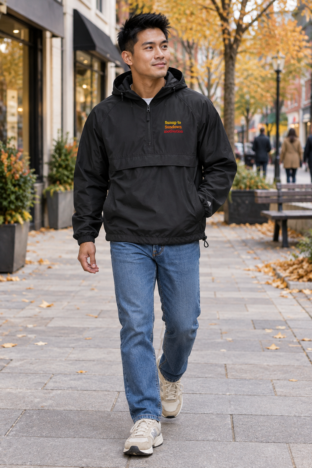 New for Fall: Sunup to Sundown Motivation Anorak