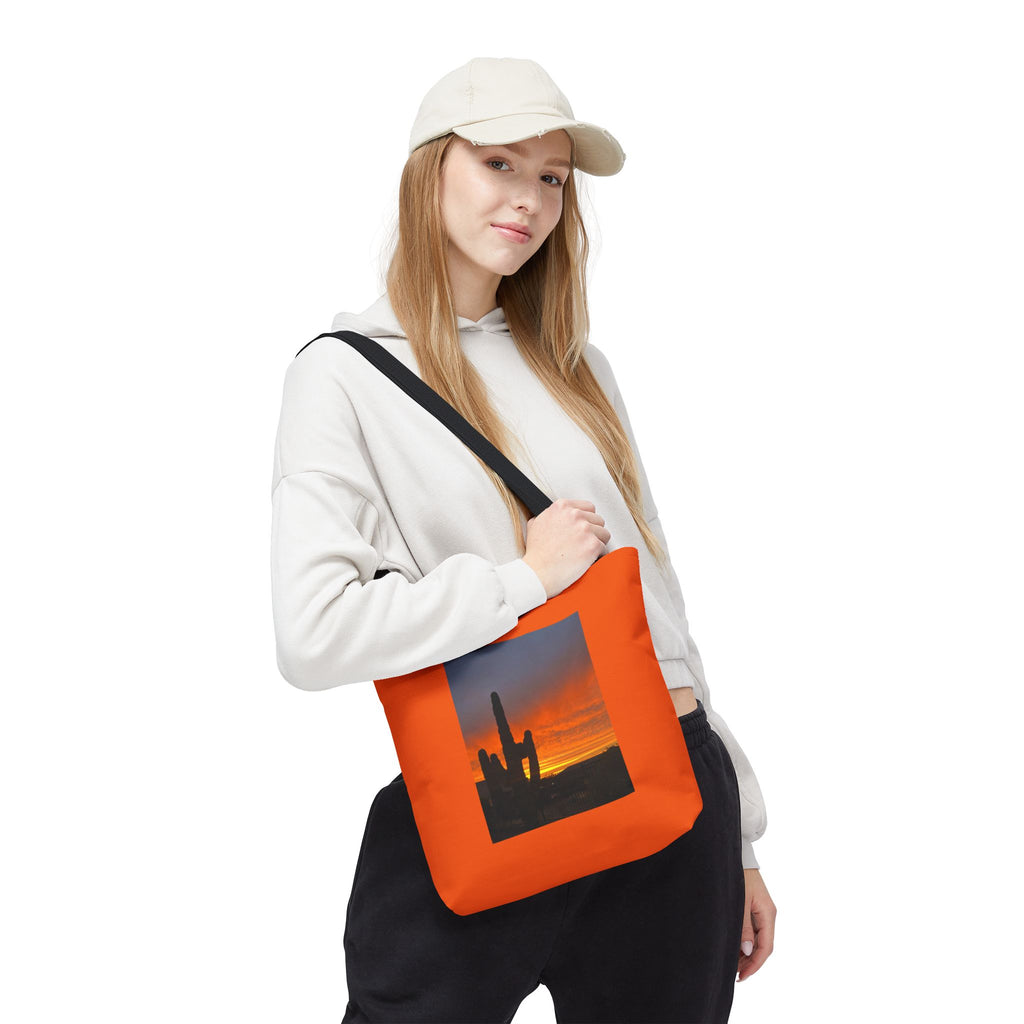 Sunset Cactus Tote Bag