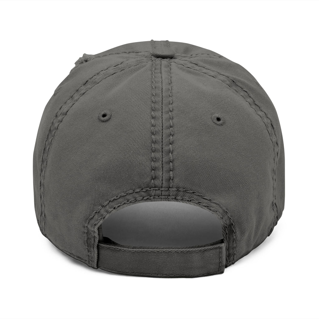 Distressed Embroidered Hat