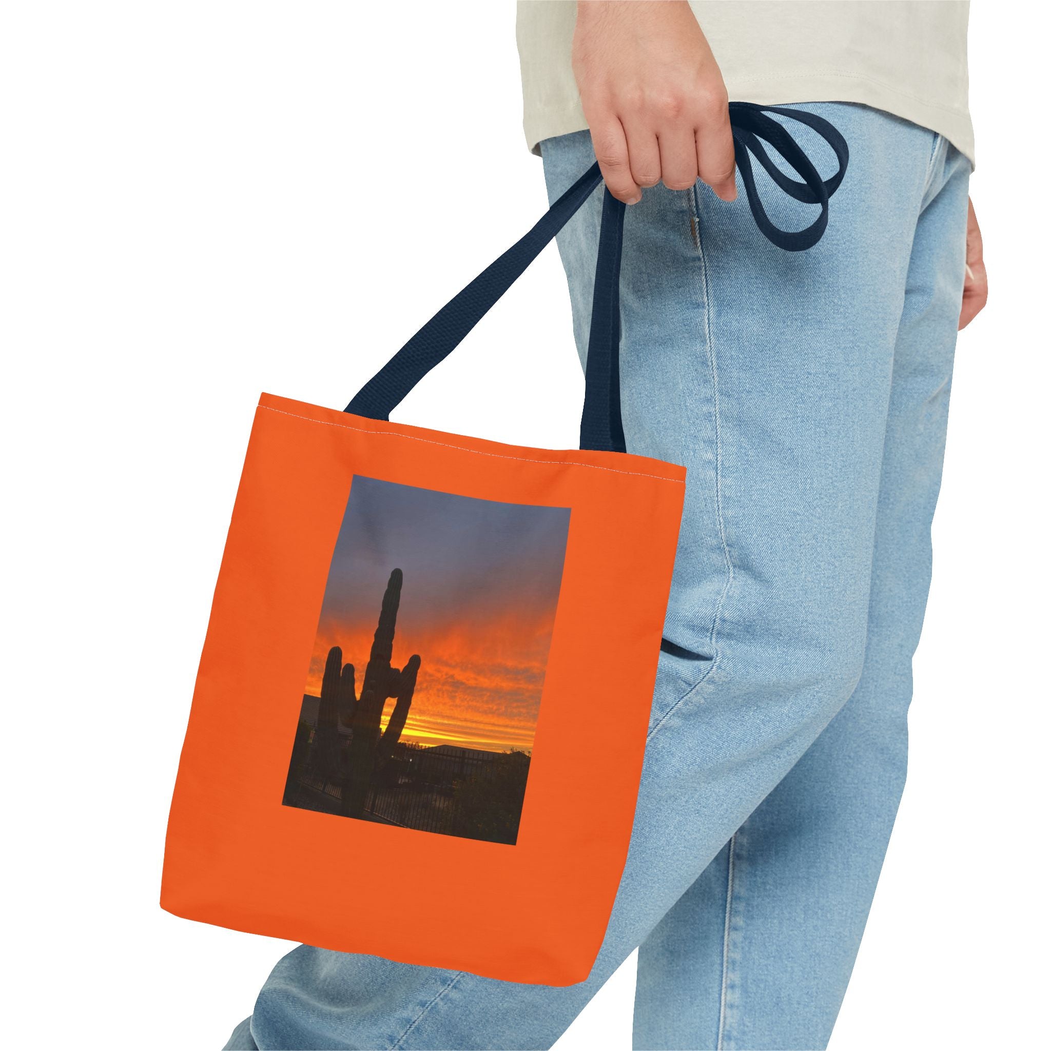 Sunset Cactus Tote Bag
