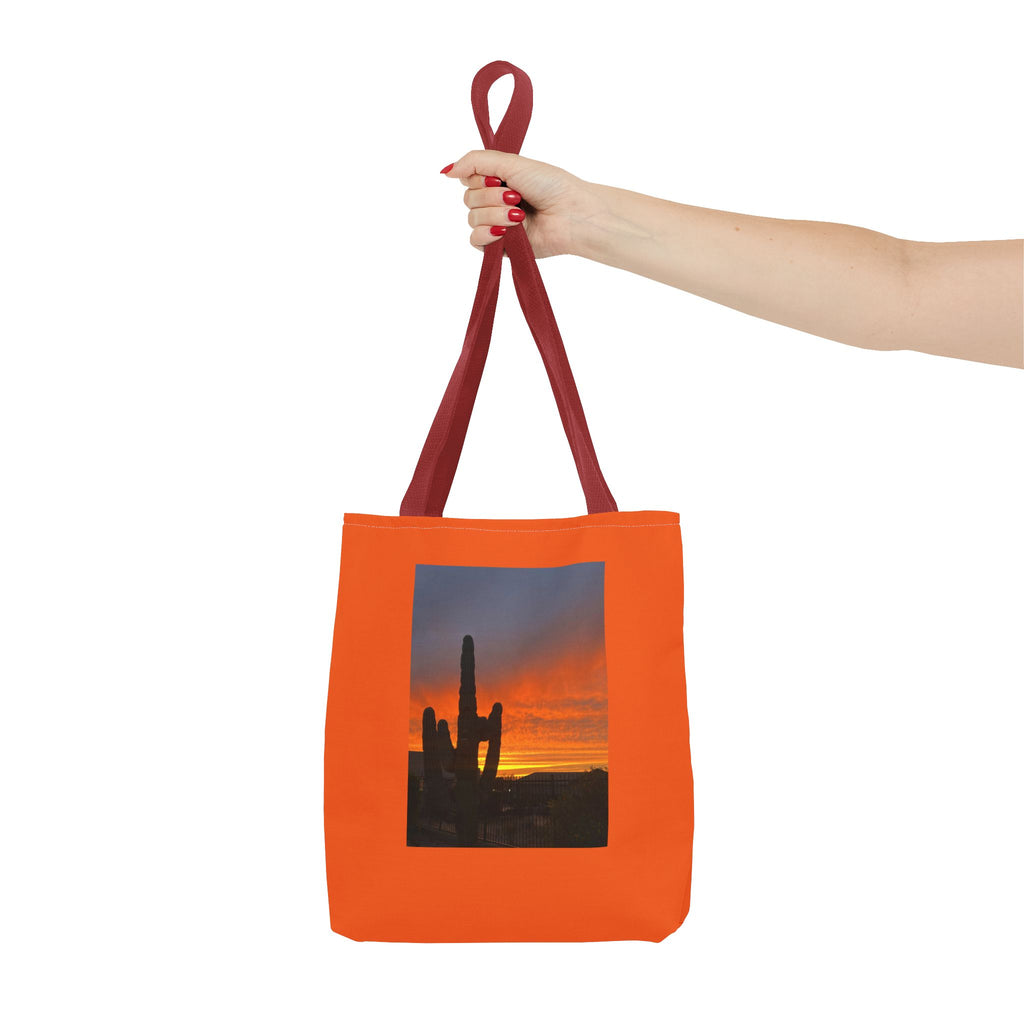 Sunset Cactus Tote Bag