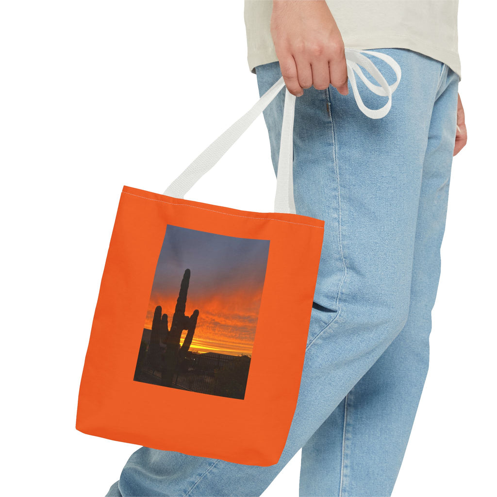 Sunset Cactus Tote Bag