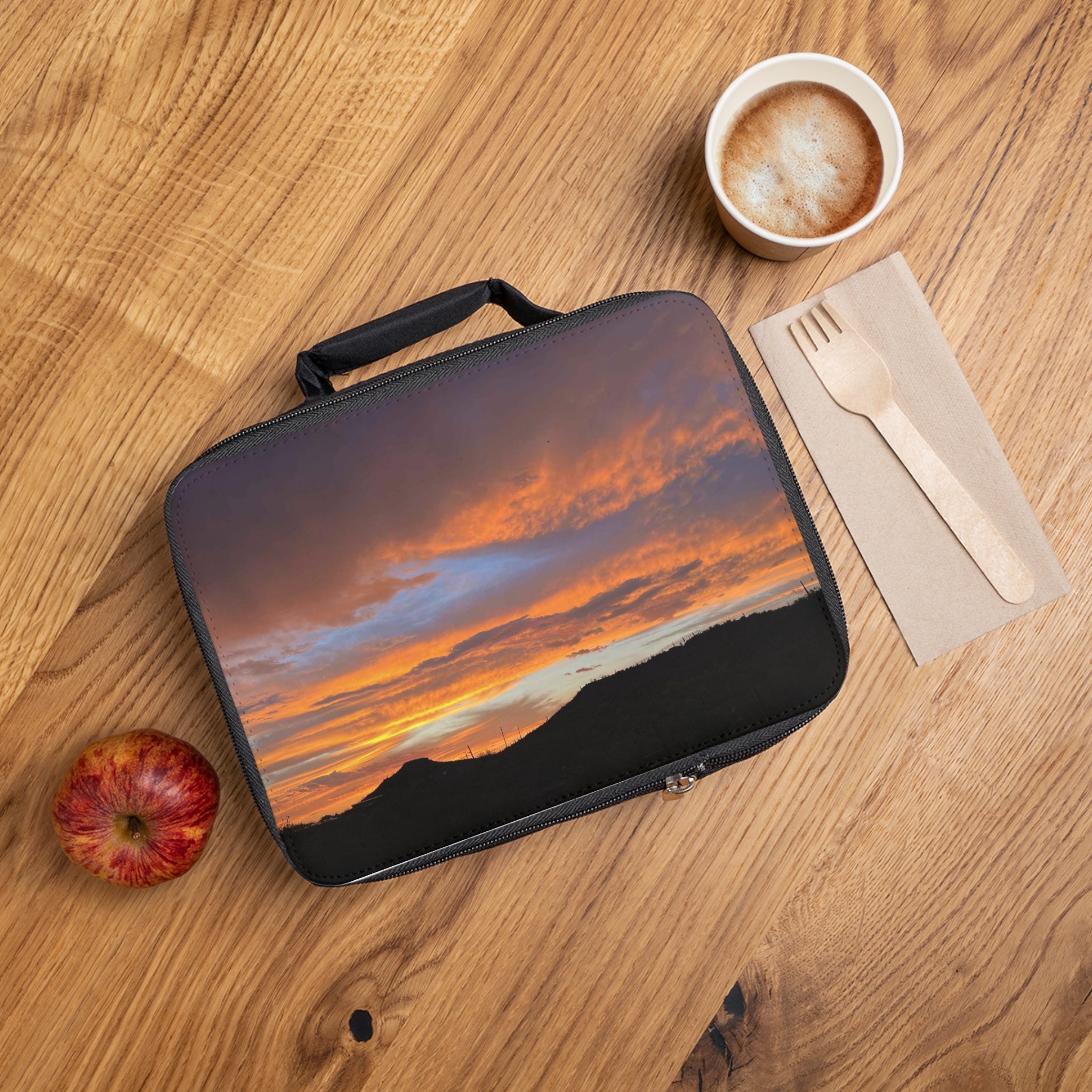 Sunset Landscape Lunch Bag
