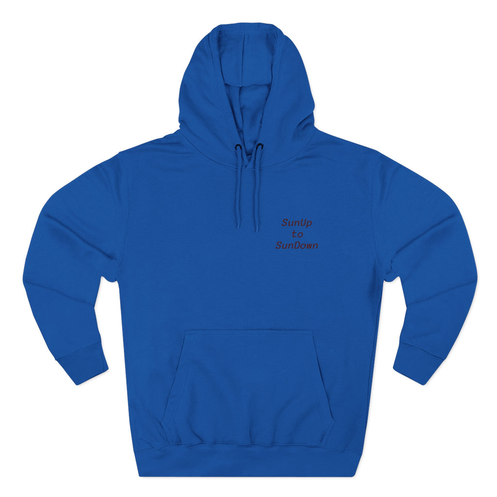 Cozy Fleece Hoodie, SunUp to SunDown