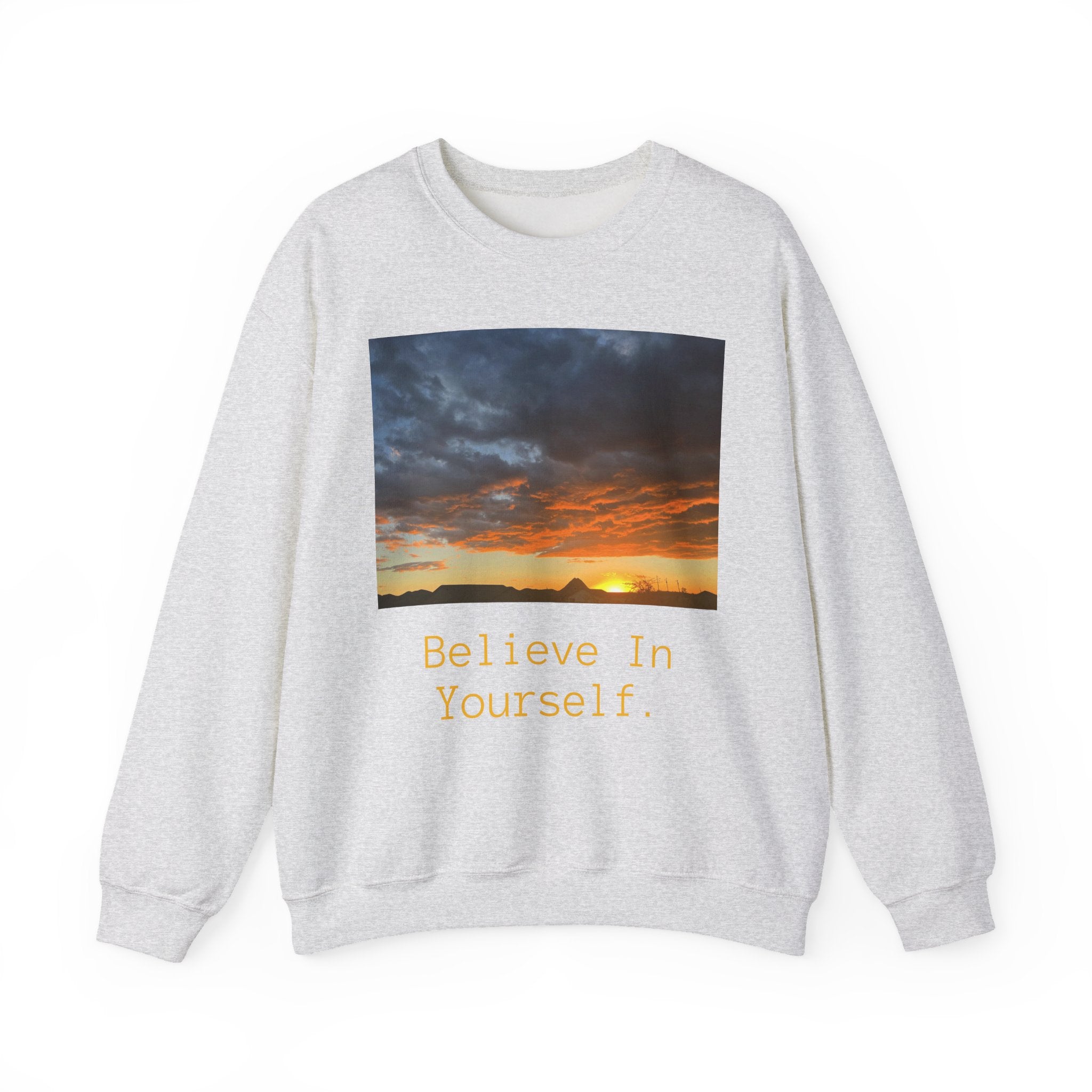 Sunset "Believe In Yourself" Crewneck Sweatshirt