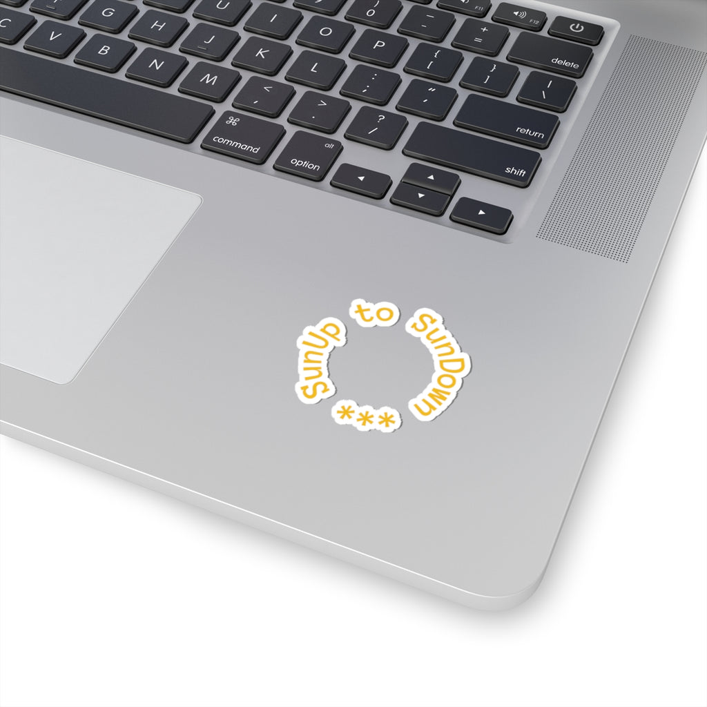 SunUp to Sundown Kiss-Cut Stickers